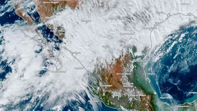El nuevo frente frío 29 congela a México y trae nevadas