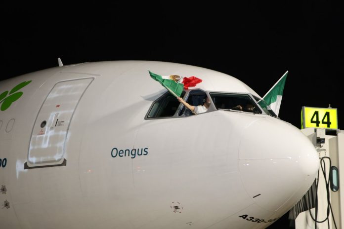 El vuelo histórico que abre una nueva puerta de Europa al Caribe mexicano El vuelo histórico que abre una nueva puerta de Europa al Caribe mexicano