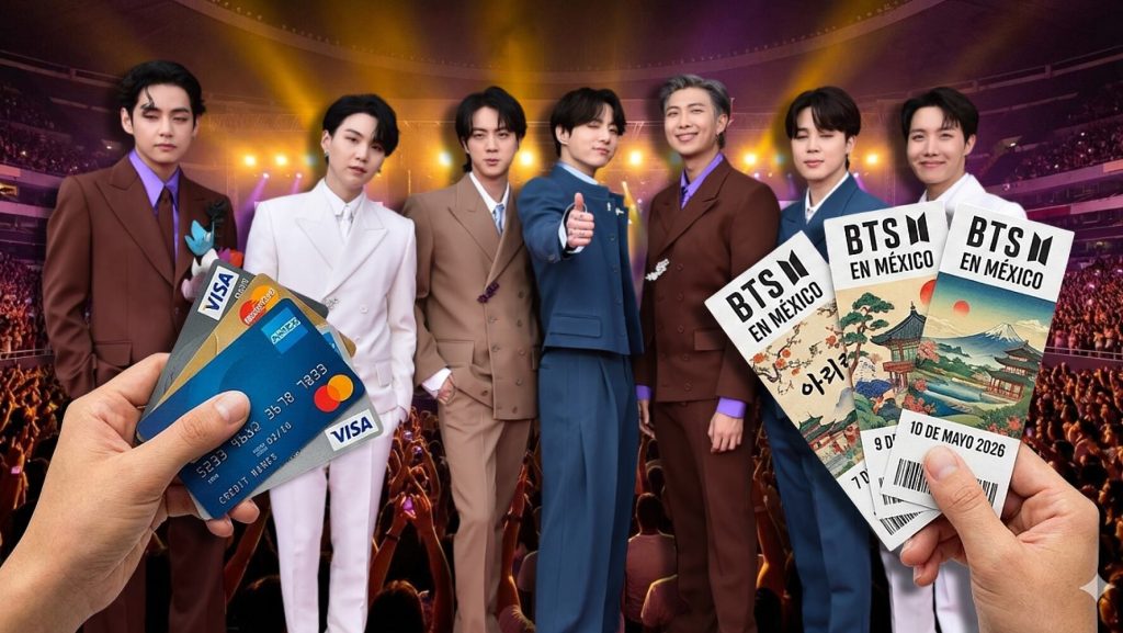 Precios, mapa y paquete VIP para el concierto de BTS en México 2026