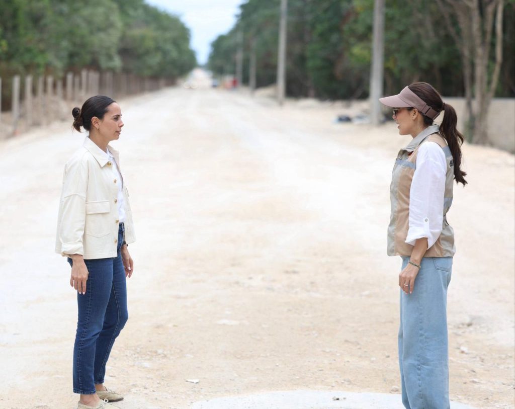Ana Paty Peralta anuncia transformación integral de la Av. Nazareth en Cancún