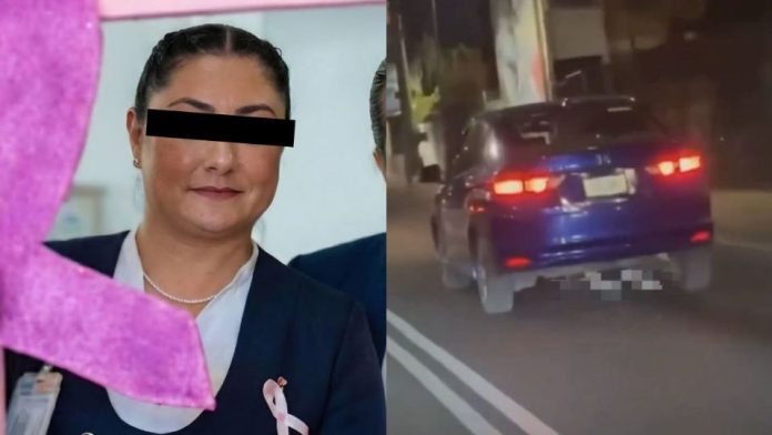 La calma de la conductora fugitiva que arrastró un motociclista en Iztapalapa La calma de la conductora fugitiva que arrastró un motociclista en Iztapalapa