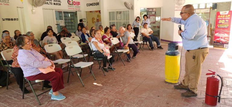 Seguridad ciudadana: Capacitación del DIF Benito Juárez en uso de Gas LP