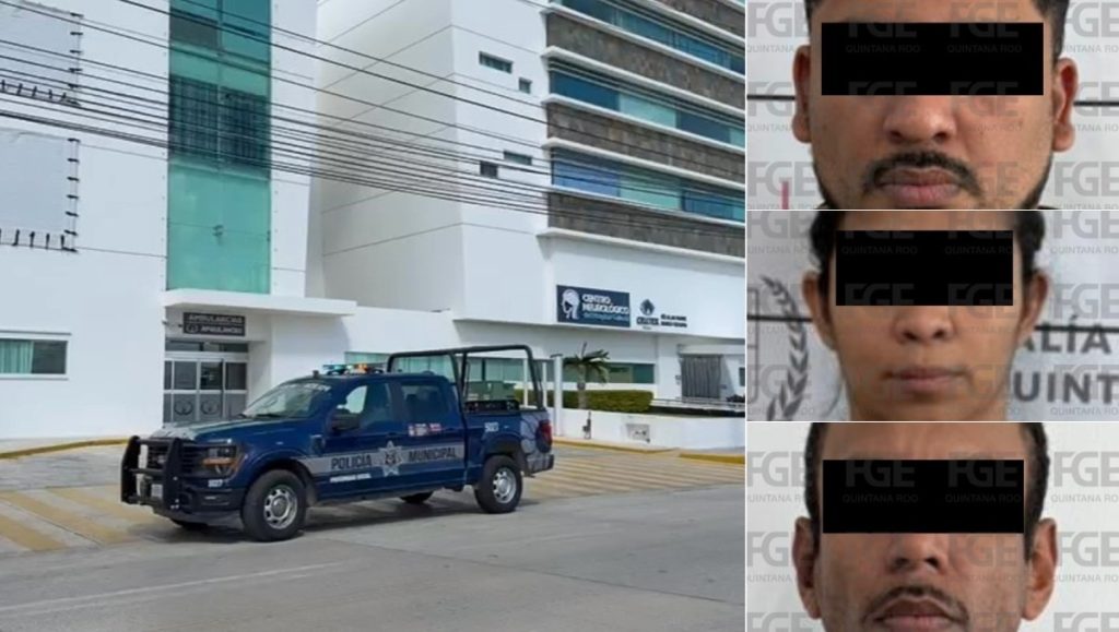 Capturan a 3 implicados en el robo de 2.5 millones al Hospital Galenia