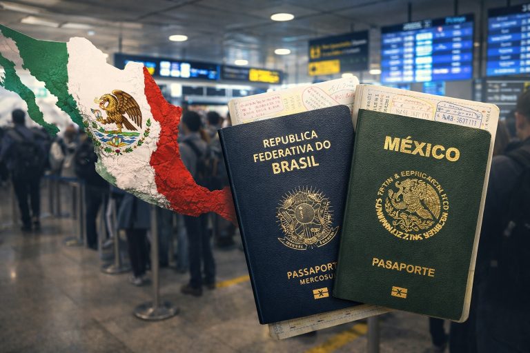 Visa electrónica brasileña: impacto en el turismo del Caribe Mexicano
