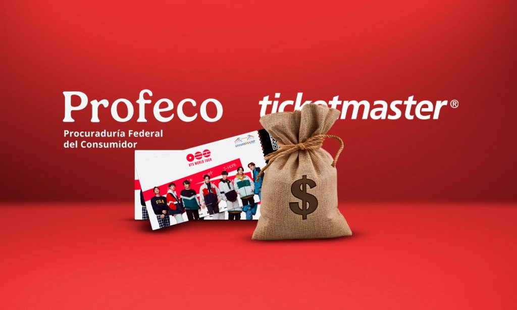 Multa de PROFECO a Ticketmaster por $5 millones tras caos de BTS en México