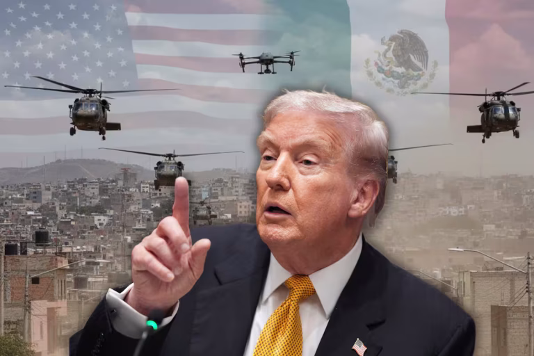 Trump presiona a México para ejecutar incursiones militares contra el narcotráfico