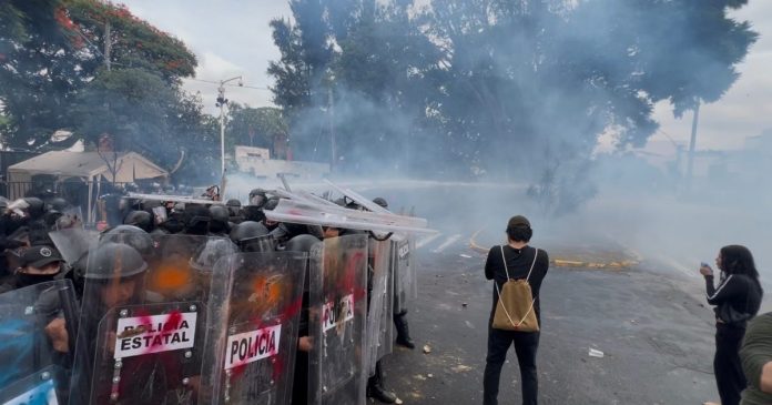 Guadalajara registra 39 detenciones tras protestas por agua contaminada