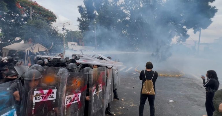 Guadalajara registra 39 detenciones tras protestas por agua contaminada