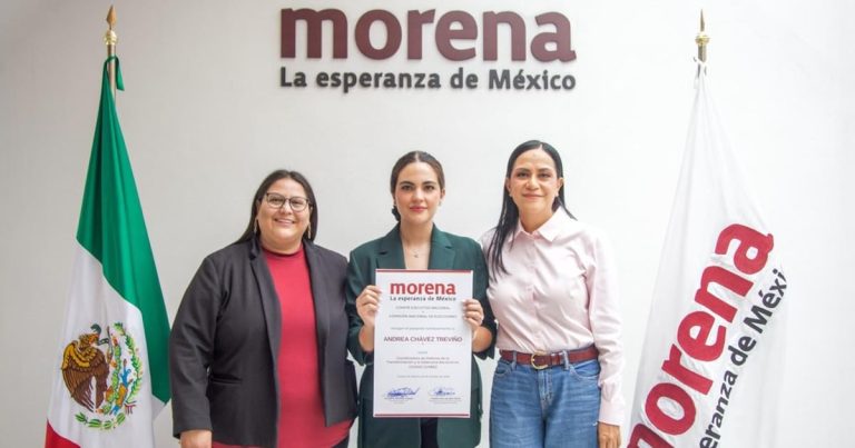 Morena designa a Andrea Chávez como coordinadora en Ciudad Juárez