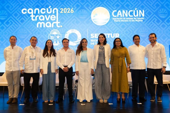 mara-lezama-inaugura-cancun-travel-mart-2026 Mara Lezama blinda el turismo con alza de 20 por ciento en promoción