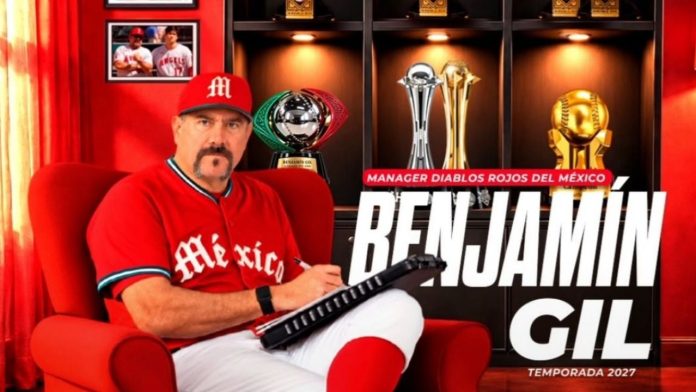 benjamin-gil-diablos-rojos-manager-2027 Diablos Rojos del México nombra a Benjamín Gil como nuevo manager